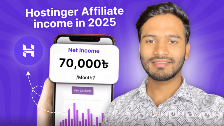 Hostinger Affiliate Marketing Income FREE Course!